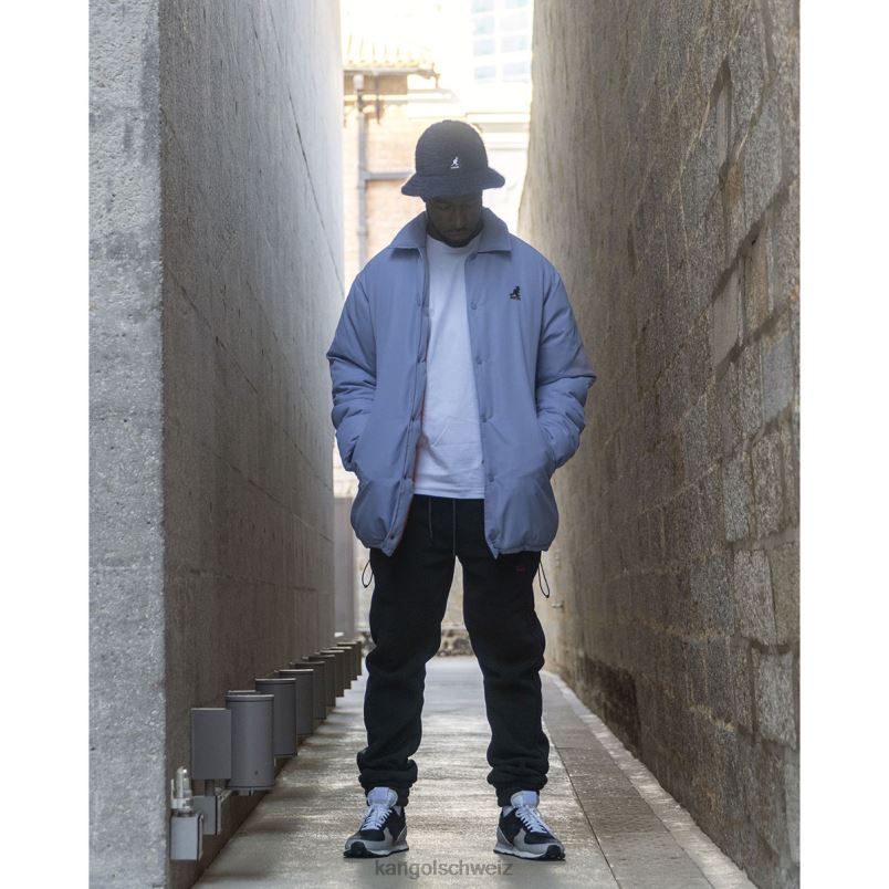 Fleece-Jogger Kangol Hose XL4T01083 unisex pechschwarz