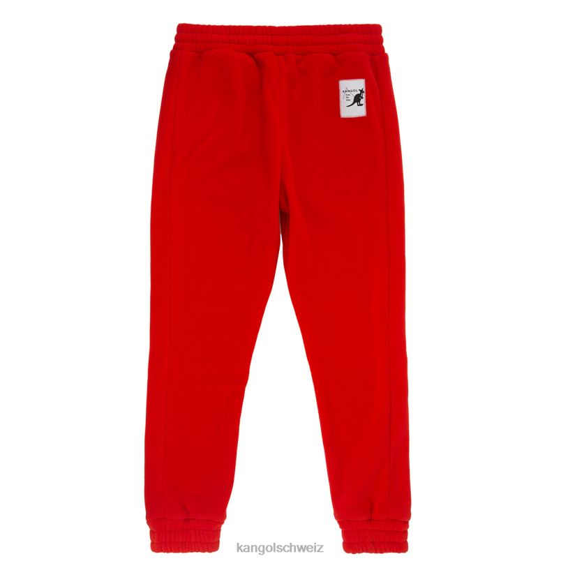 Fleece-Jogger Kangol Hose XL4T01084 unisex Flamme scharlachrot
