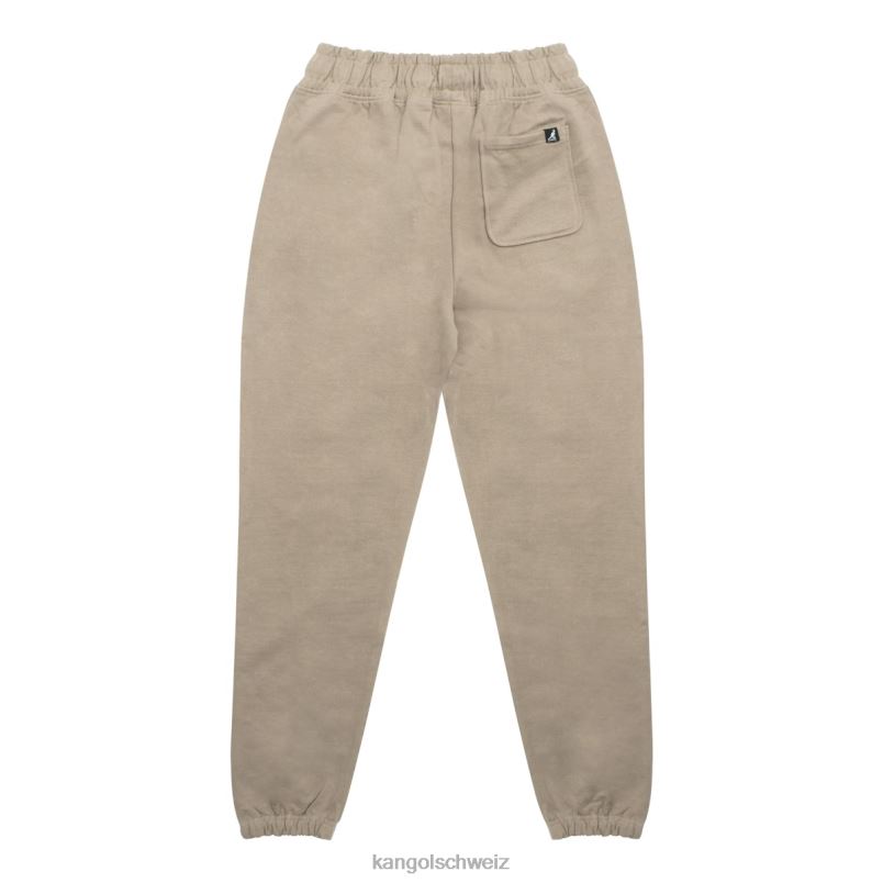 Luxuriöser, perfekter Jogger Kangol Hose XL4T01089 unisex Taupe-Pilze