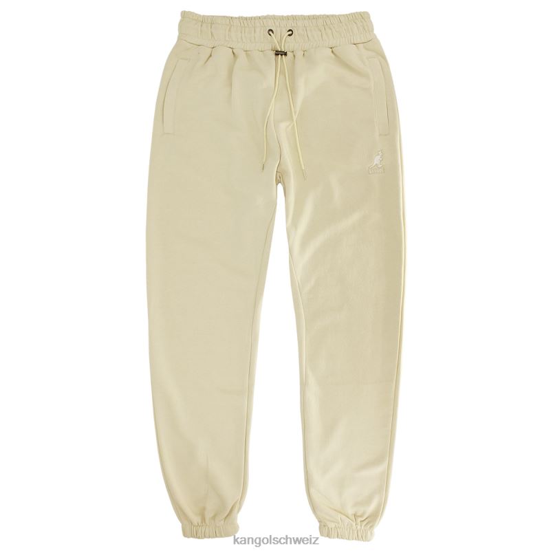bestickte Jogginghose Kangol Hose XL4T01055 Männer Creme
