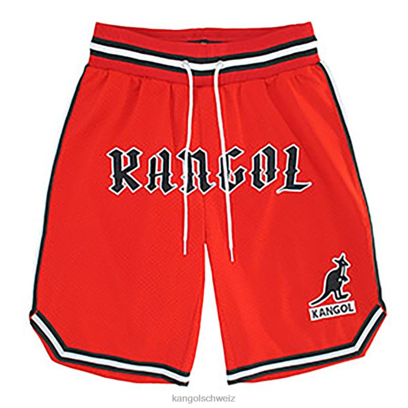 Basketball-Shorts für den Spieltag Kangol Hose XL4T01009 unisex Rot