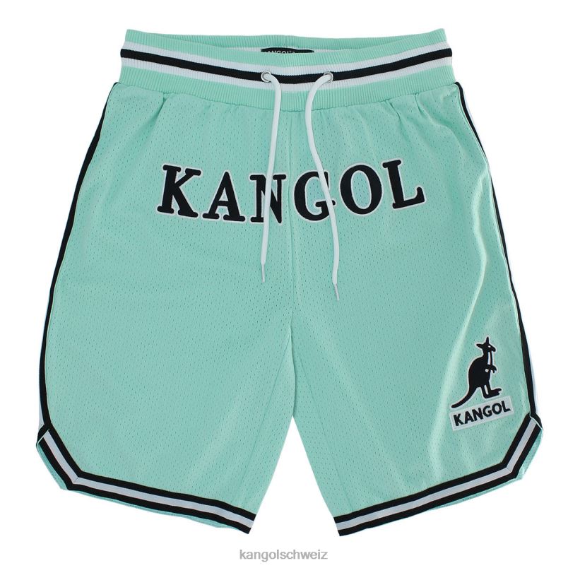 Basketball-Shorts für den Spieltag Kangol Hose XL4T01015 unisex neblige Jade