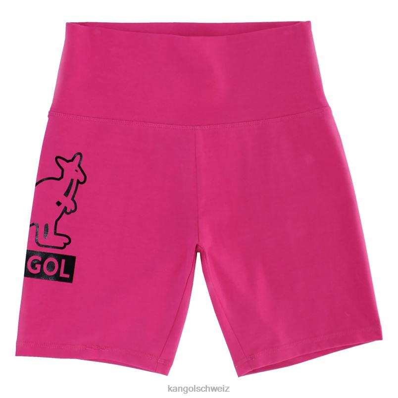 Folien-Bikershorts Kangol Hose XL4T01003 unisex rosa Pfau
