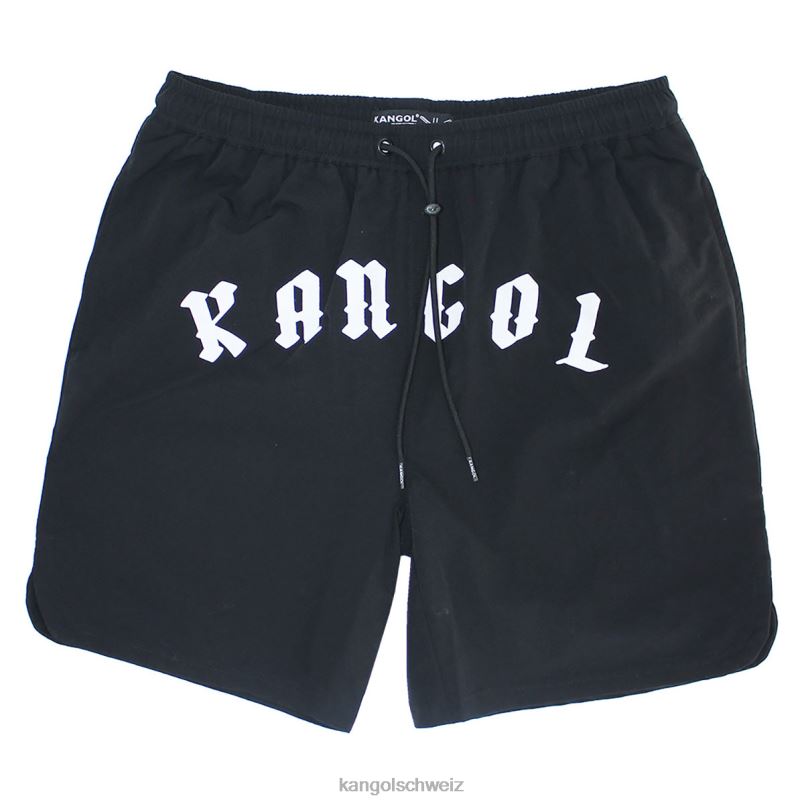 Gothic-Badeshorts Kangol Hose XL4T01028 unisex Schwarz