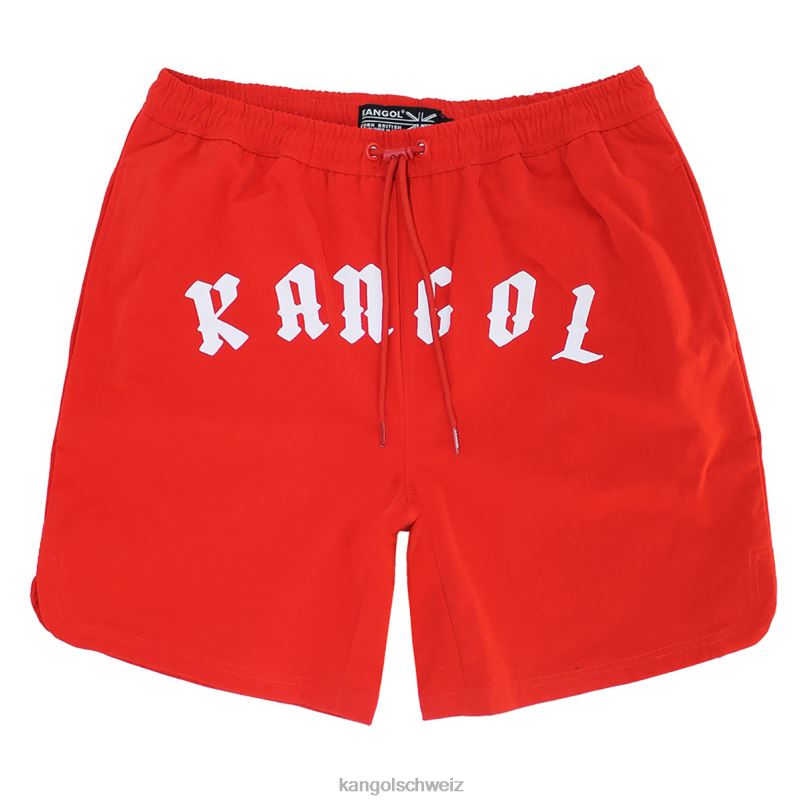 Gothic-Badeshorts Kangol Hose XL4T01029 unisex Rot