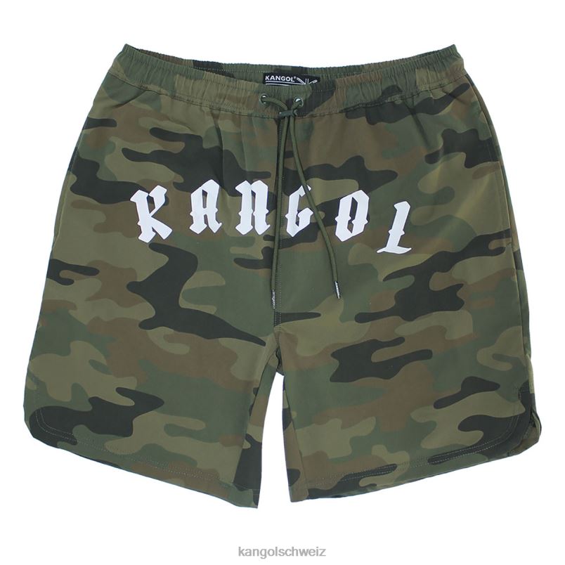 Gothic-Badeshorts Kangol Hose XL4T01030 unisex Armeetarnung