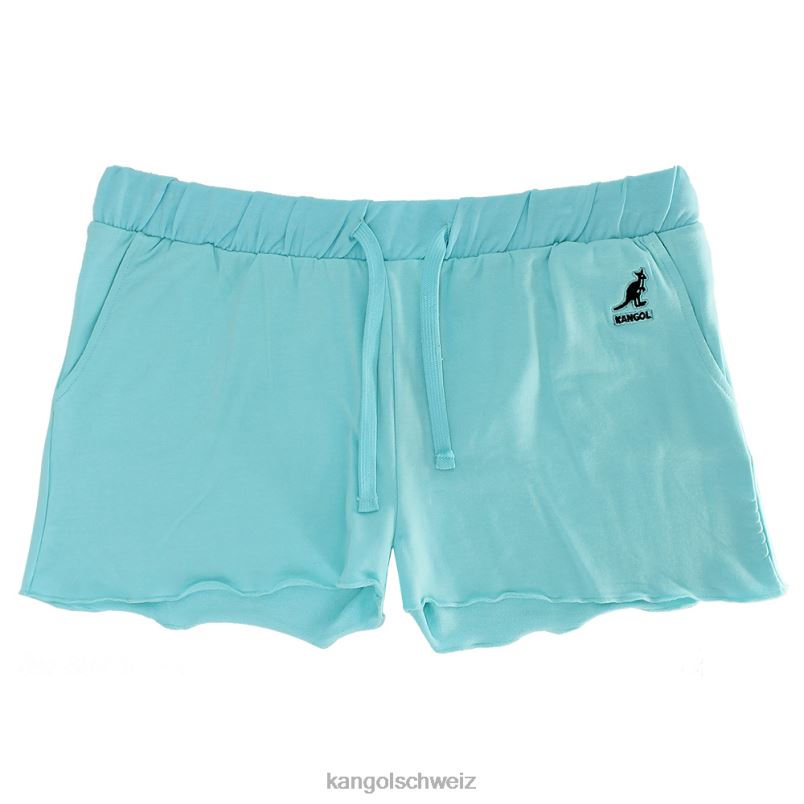 Rüschenshorts Kangol Hose XL4T01073 Frauen Tanager-Türkis