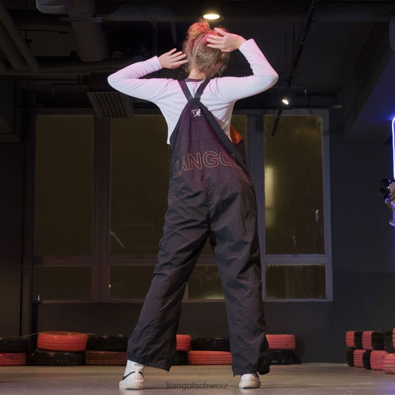 ein Overall, der nicht von dieser Welt ist Kangol Hose XL4T0996 unisex Schwarz