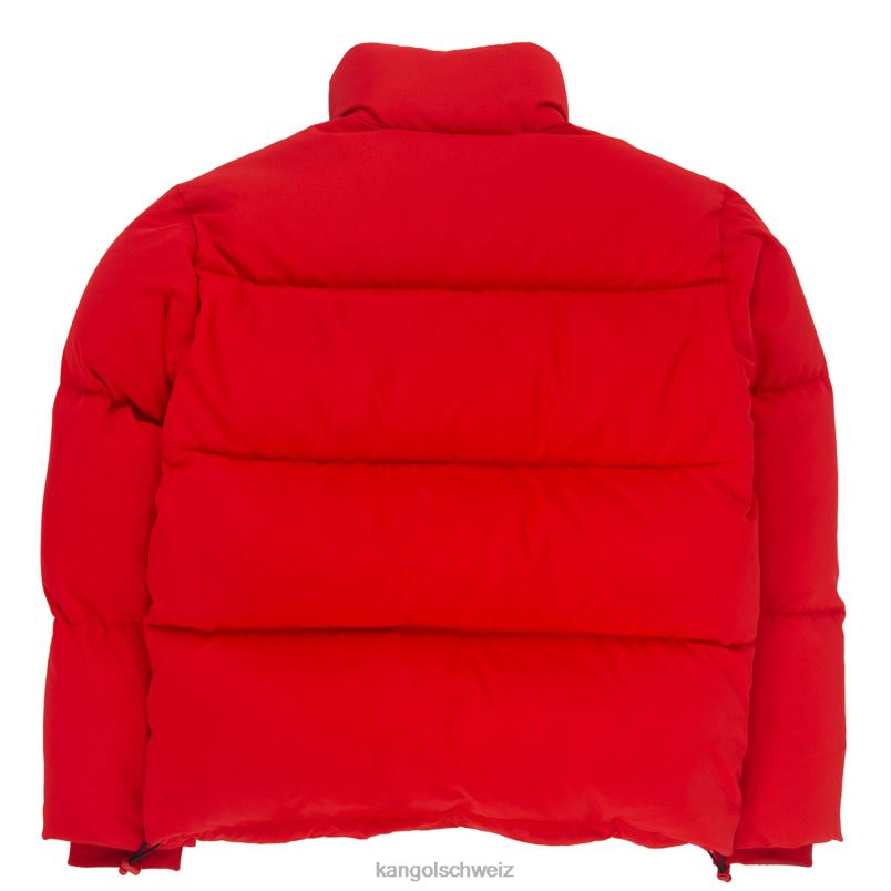 Daunenjacke mit aufgesetzten Taschen Kangol Kleidung XL4T01231 unisex Flamme scharlachrot
