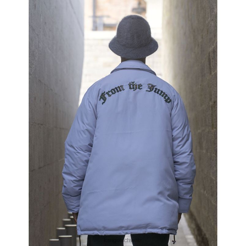 übergroße Jacke Kangol Kleidung XL4T01228 unisex Eisflieder