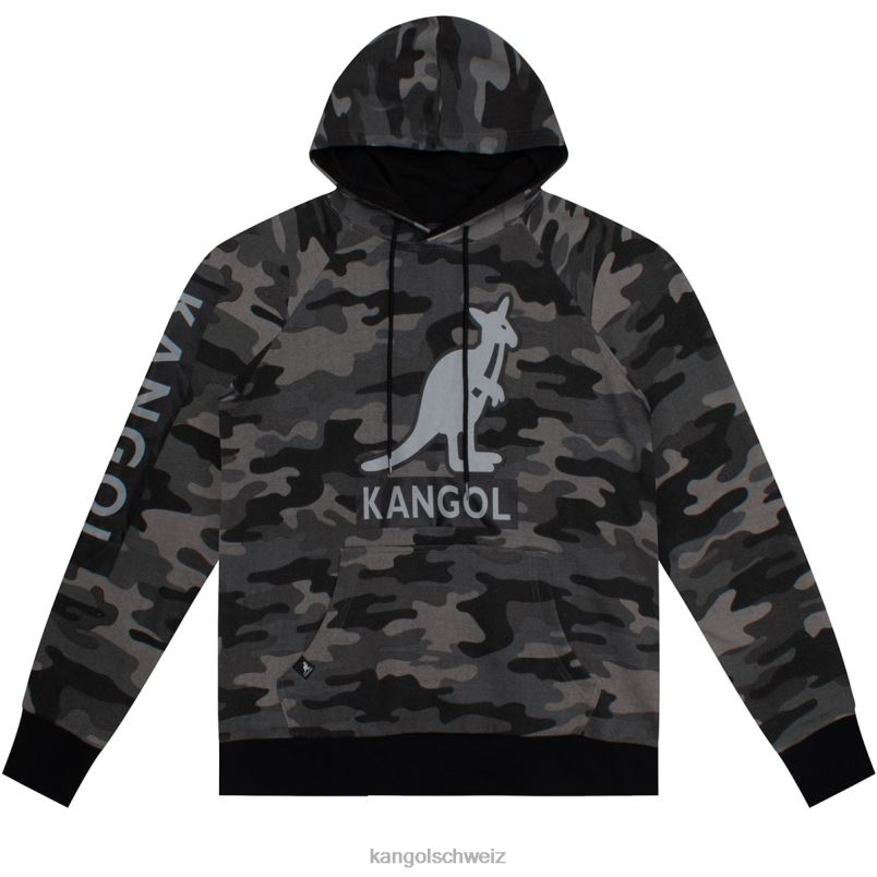 Camouflage-Kapuzenpullover Kangol Kleidung XL4T01110 unisex städtisches Tarnmuster