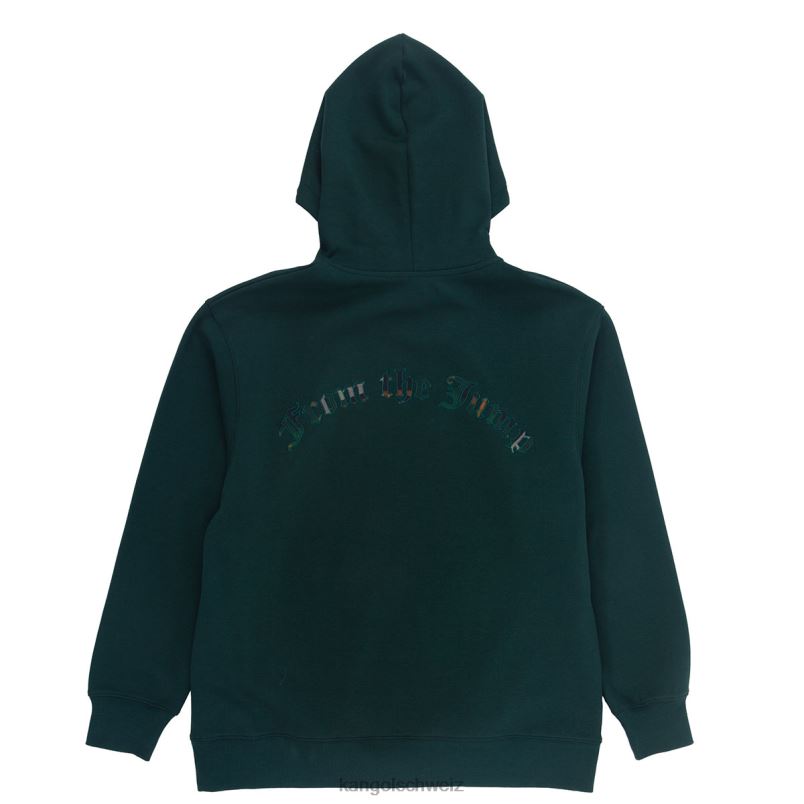 Interlock-Kapuzenpullover Kangol Kleidung XL4T01181 unisex Kiefer