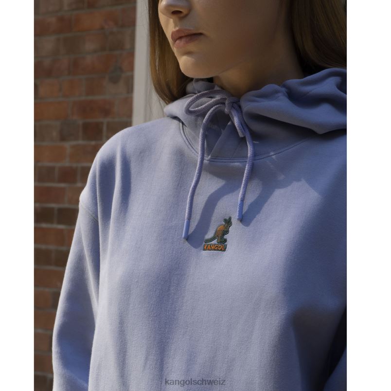 Interlock-Kapuzenpullover Kangol Kleidung XL4T01183 unisex Eisflieder