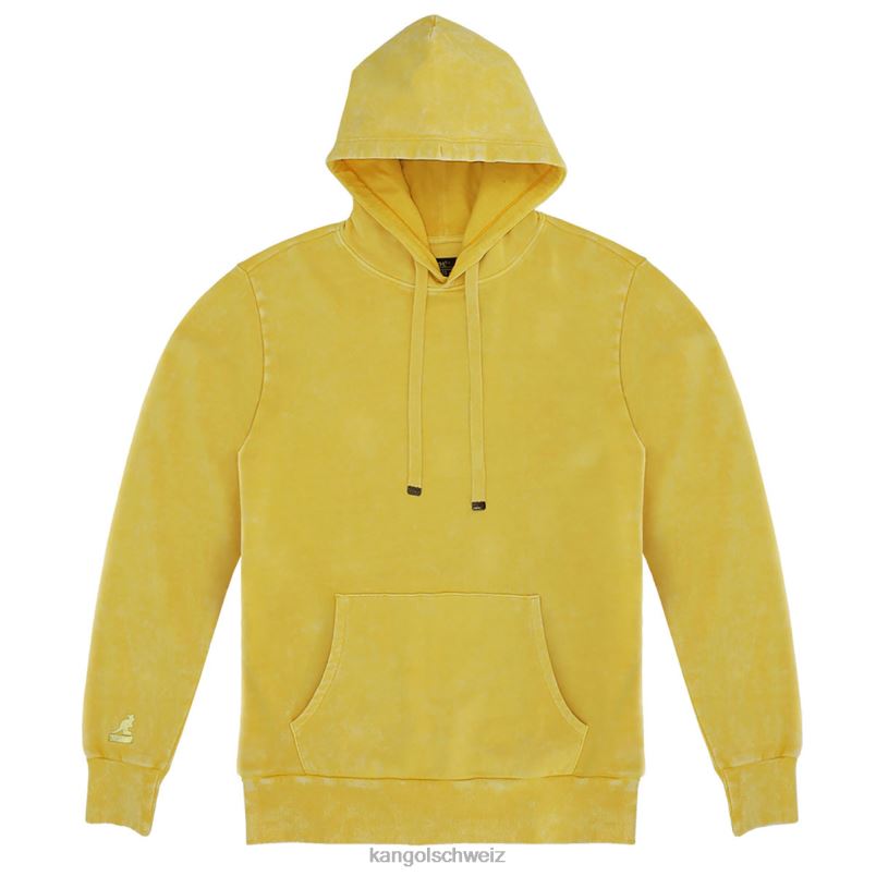 Kapuzenpullover mit Acid-Waschung Kangol Kleidung XL4T01095 unisex sonnenverwöhnt