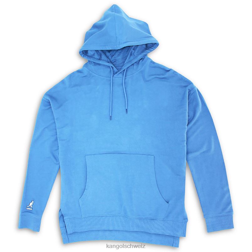 Mix-Match-Hoodie Kangol Kleidung XL4T01224 unisex blauer Horizont