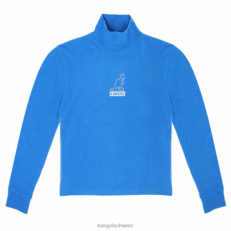Folien-Langarm-T-Shirt Kangol Kleidung XL4T01213 unisex Indigo-Ammer