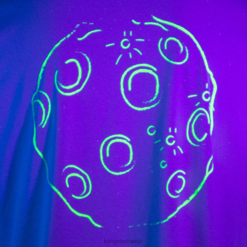 T-Shirt mit Space-Man-Grafik Kangol Kleidung XL4T01207 unisex Lavendel