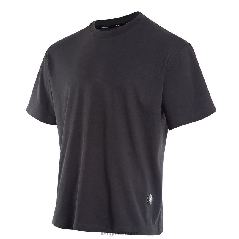 T-Shirt mit Weltraum-Orbit-Grafik Kangol Kleidung XL4T01196 unisex Ebenholz