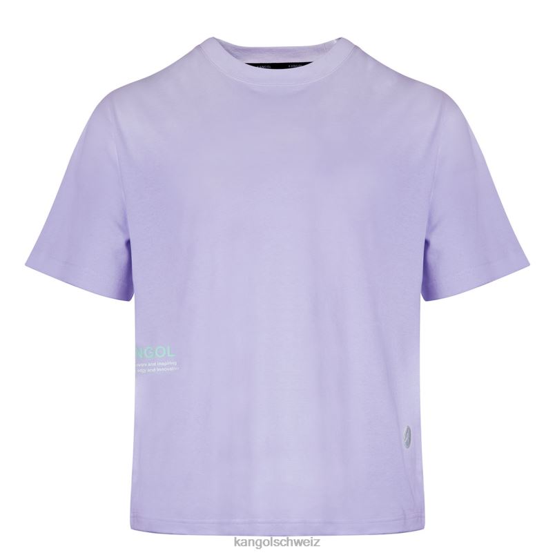 T-Shirt mit Weltraum-Orbit-Grafik Kangol Kleidung XL4T01197 unisex Lavendel