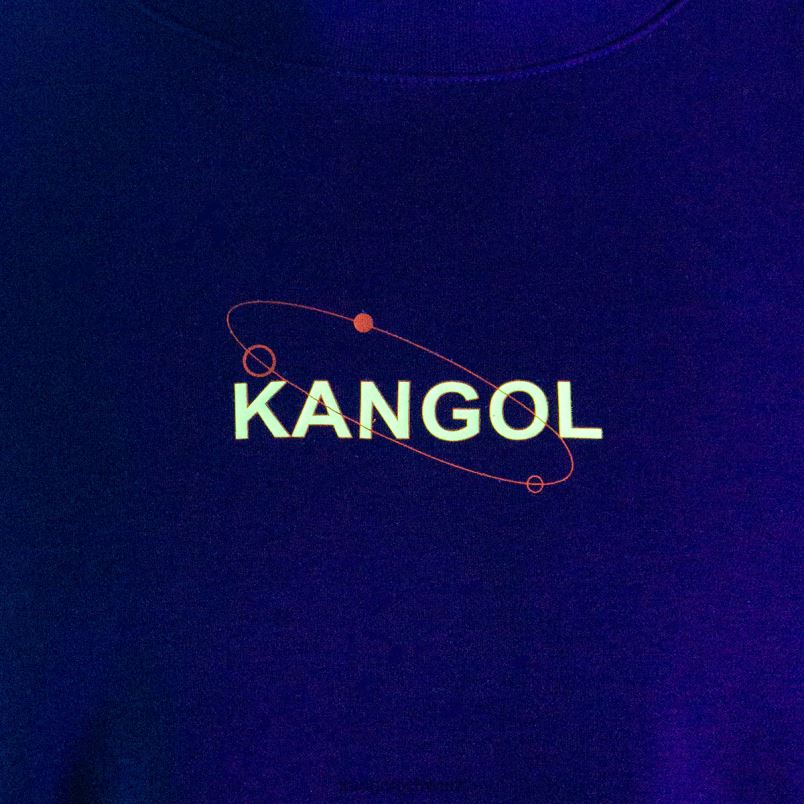 T-Shirt mit orbitaler Grafik Kangol Kleidung XL4T01204 unisex Ebenholz