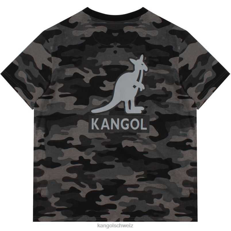 Tarn-T-Shirt Kangol Kleidung XL4T01221 unisex städtisches Tarnmuster
