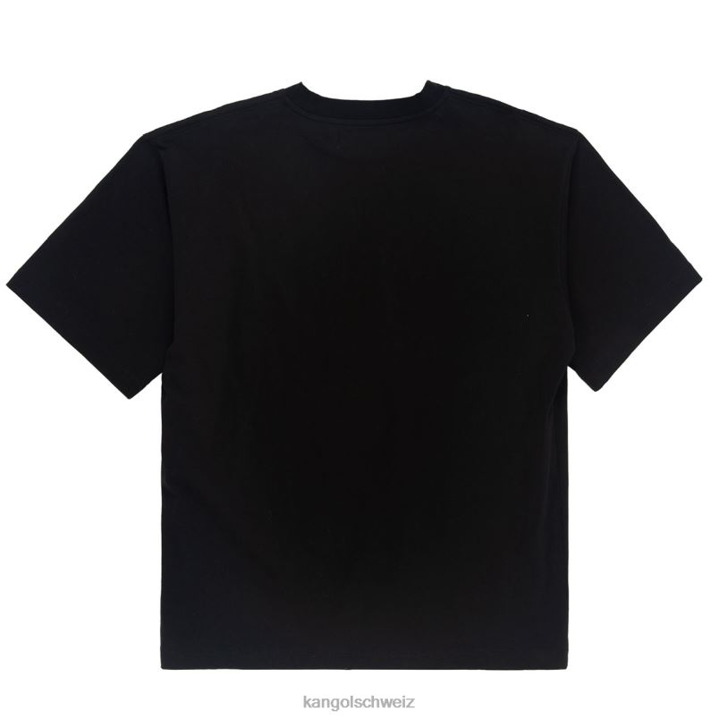 vom Sprungabschlag Kangol Kleidung XL4T01236 unisex pechschwarz