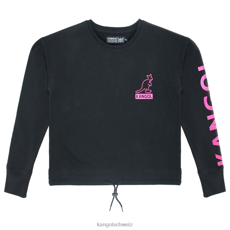 Folien-Ernte-Popover Kangol Kleidung XL4T01219 unisex Schwarz