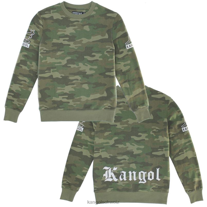 Gothic-Popover Kangol Kleidung XL4T01102 unisex Tarnung