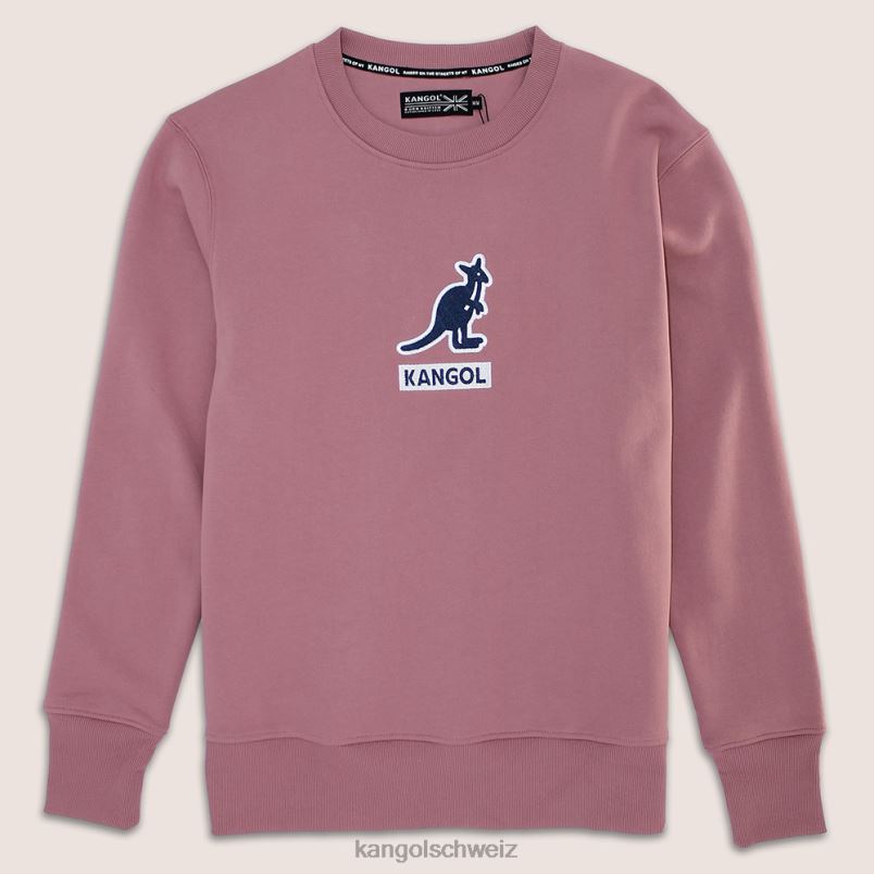 Luxuriöse bestickte Crew Kangol Kleidung XL4T01171 unisex Mesa-Rose