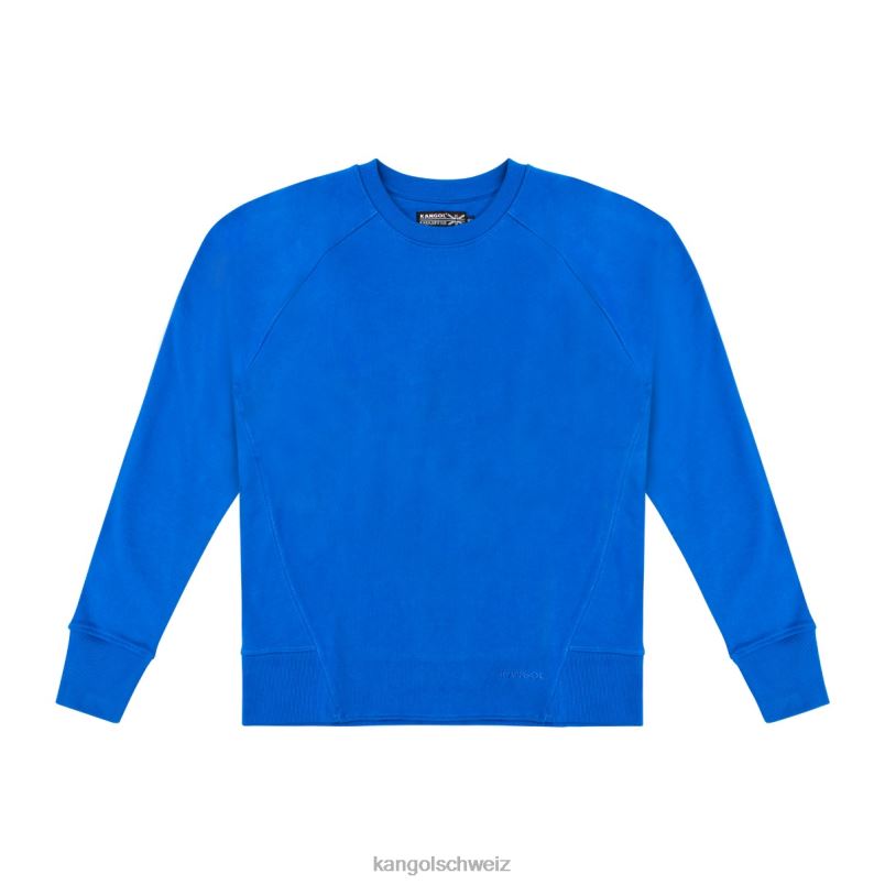 perfekter Crew-Pullover Kangol Kleidung XL4T01192 unisex Lapisblau