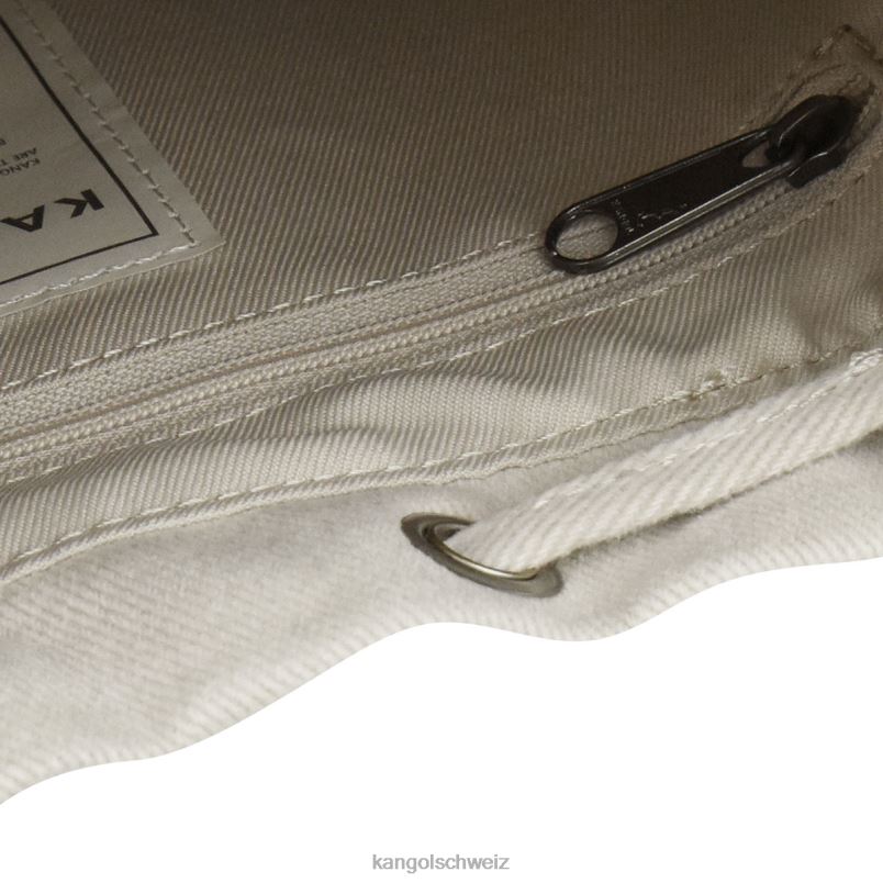Beuteltasche mit Fischgrätenmuster Kangol Zubehör XL4T0980 unisex Elfenbein