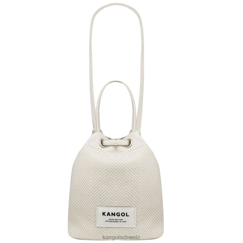 Beuteltasche mit Fischgrätenmuster Kangol Zubehör XL4T0981 unisex Minze
