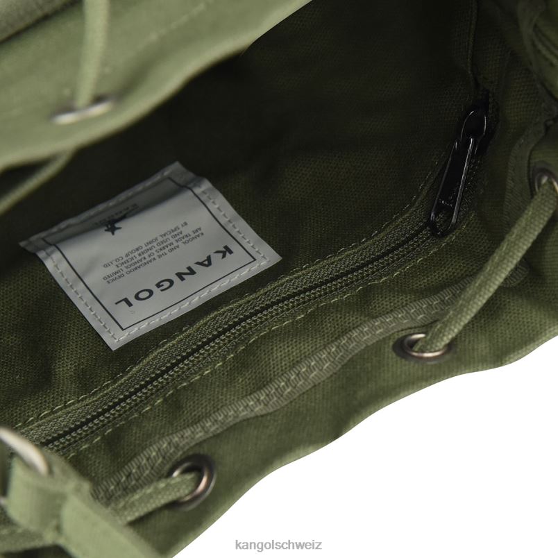 Lucky-Beuteltasche aus Segeltuch Kangol Zubehör XL4T0941 unisex khaki