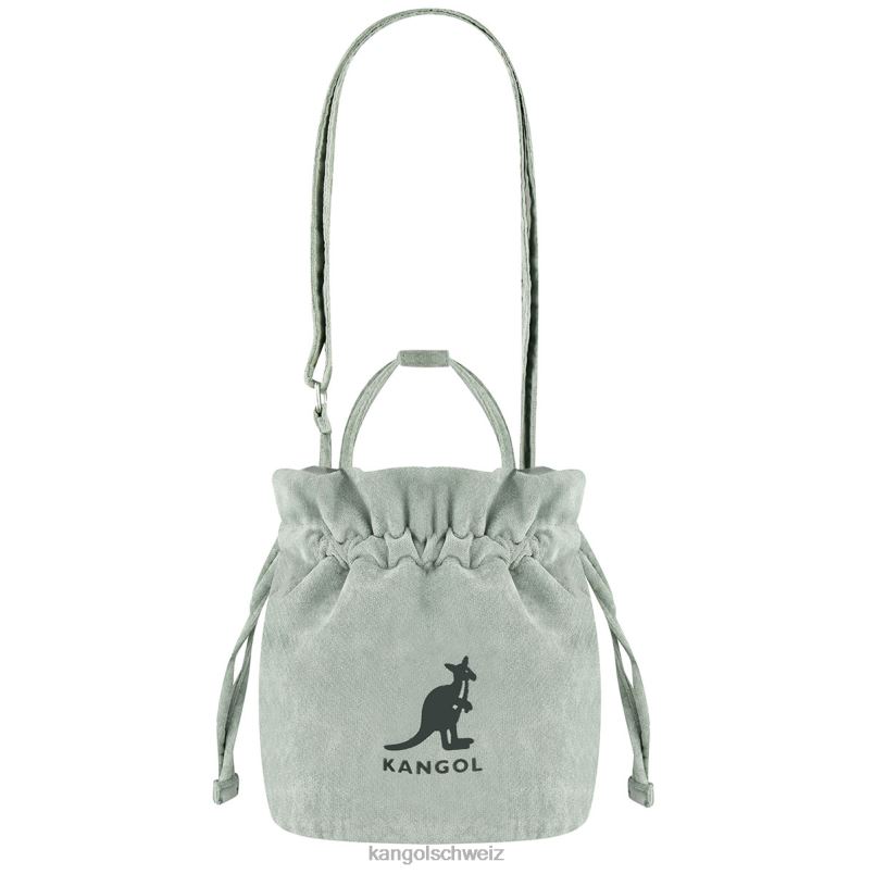 Samtbeutel mit Kordelzug Kangol Zubehör XL4T0993 unisex Minze