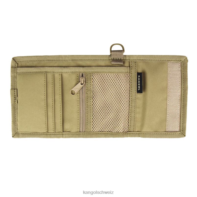 Leichtes Portemonnaie fürs Wochenende Kangol Zubehör XL4T01251 unisex Beige