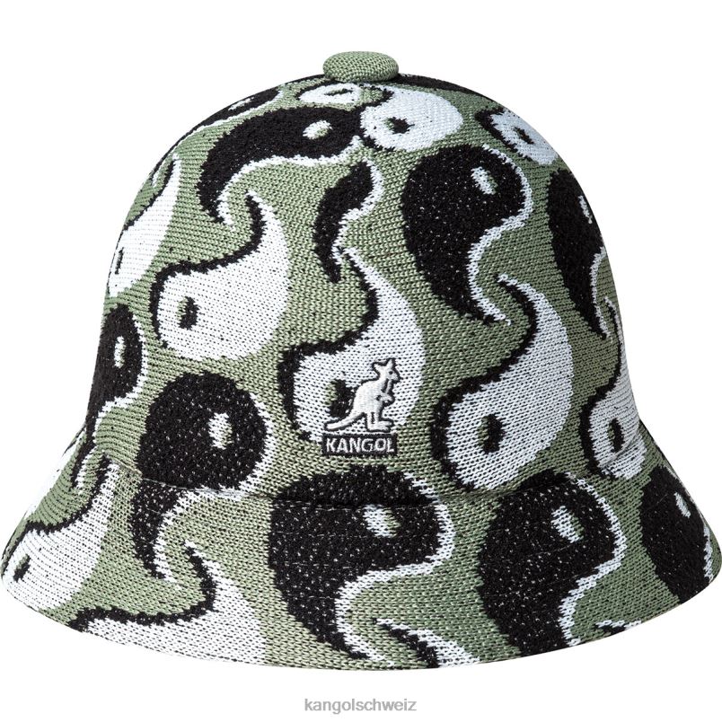 3D-Balance lässig Kangol Zubehör XL4T0650 unisex Ölgrün