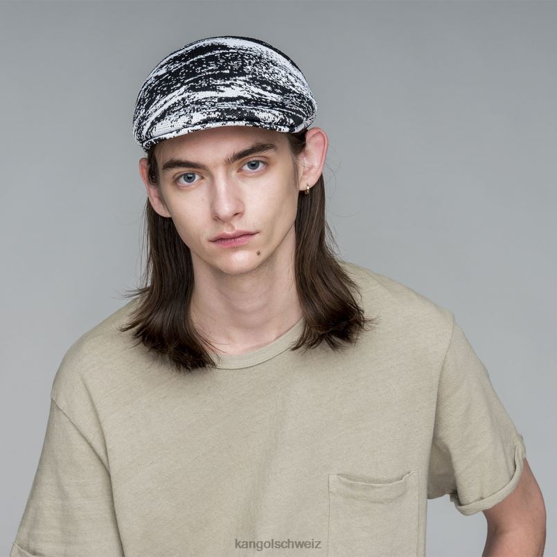 Airbrush 507 Kangol Zubehör XL4T0226 unisex Schwarz-Weiss