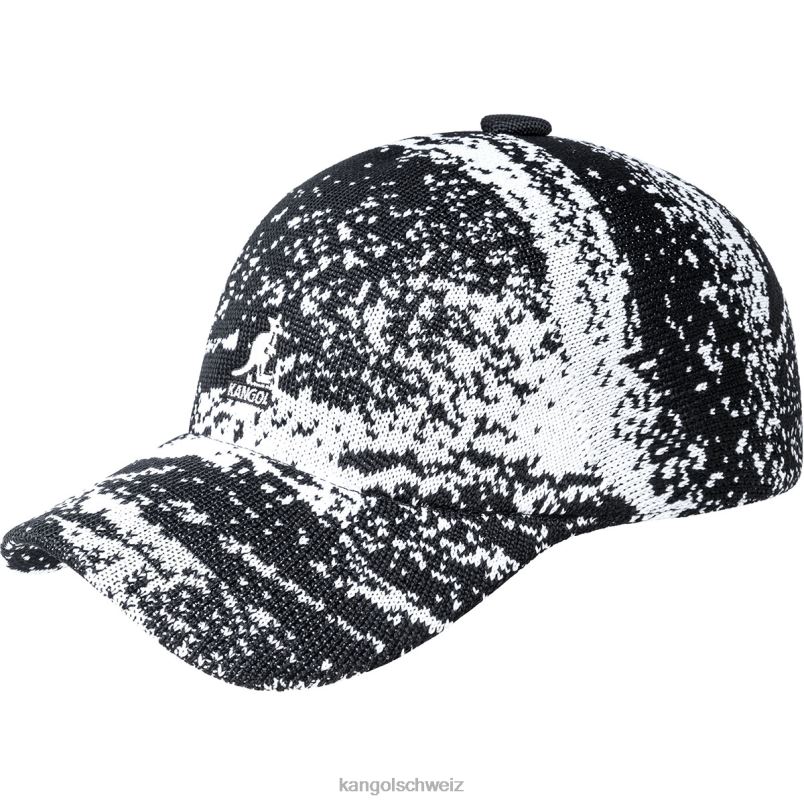 Airbrush Adj. Spacecap Kangol Zubehör XL4T0359 unisex Schwarz-Weiss