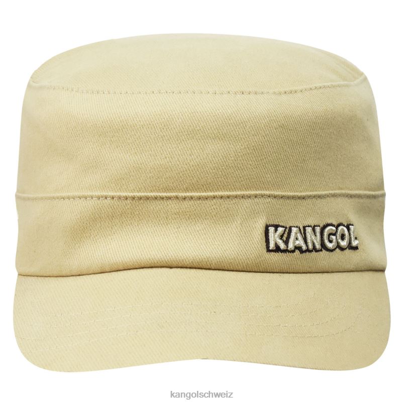 Army-Mütze aus Baumwolltwill Kangol Zubehör XL4T0258 unisex Beige