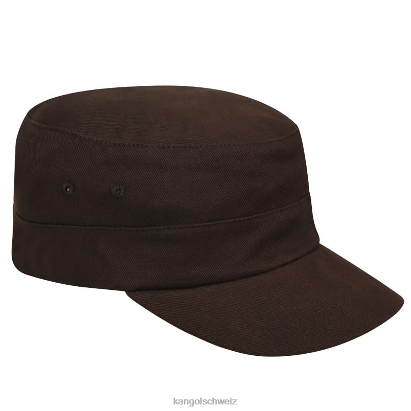 Army-Mütze aus Baumwolltwill Kangol Zubehör XL4T0260 unisex braun