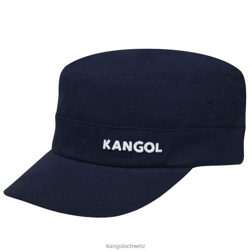 Army-Mütze aus Baumwolltwill Kangol Zubehör XL4T0263 unisex Marine