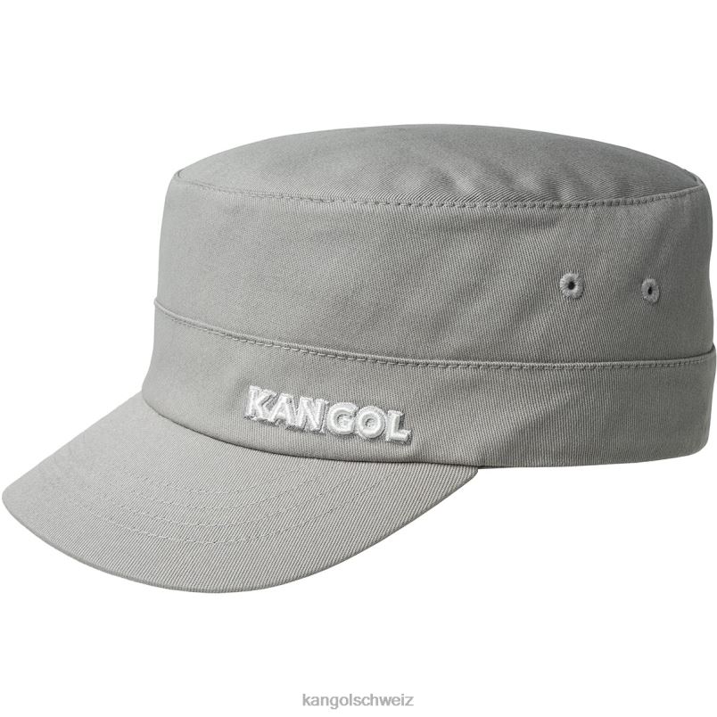 Army-Mütze aus Baumwolltwill Kangol Zubehör XL4T0265 unisex Silber