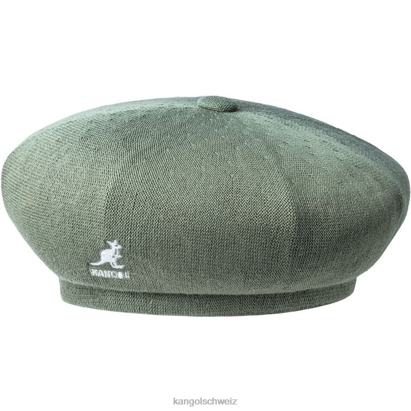 Bambus-Jax-Baskenmütze Kangol Zubehör XL4T0415 unisex Ölgrün