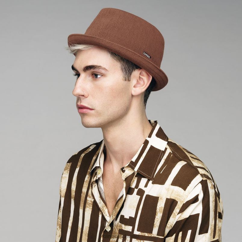 Bambus-Mowbray Kangol Zubehör XL4T0808 unisex Mahagoni