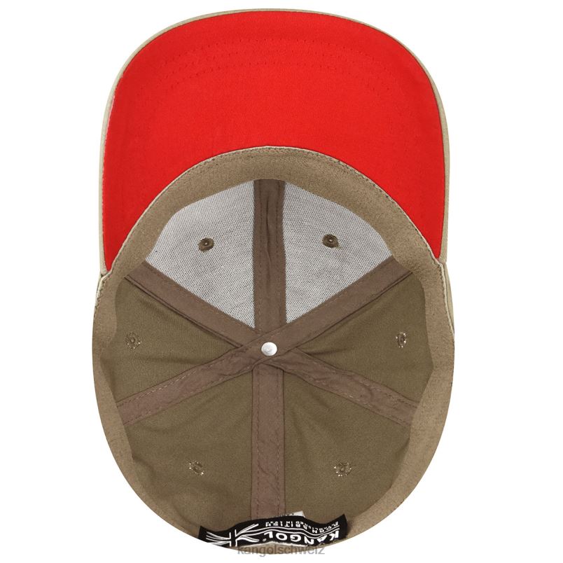 Baseball mit Stretch-Passform Kangol Zubehör XL4T0376 unisex Taupe