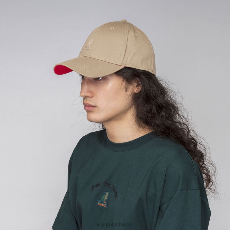 Baseball mit Stretch-Passform Kangol Zubehör XL4T0376 unisex Taupe
