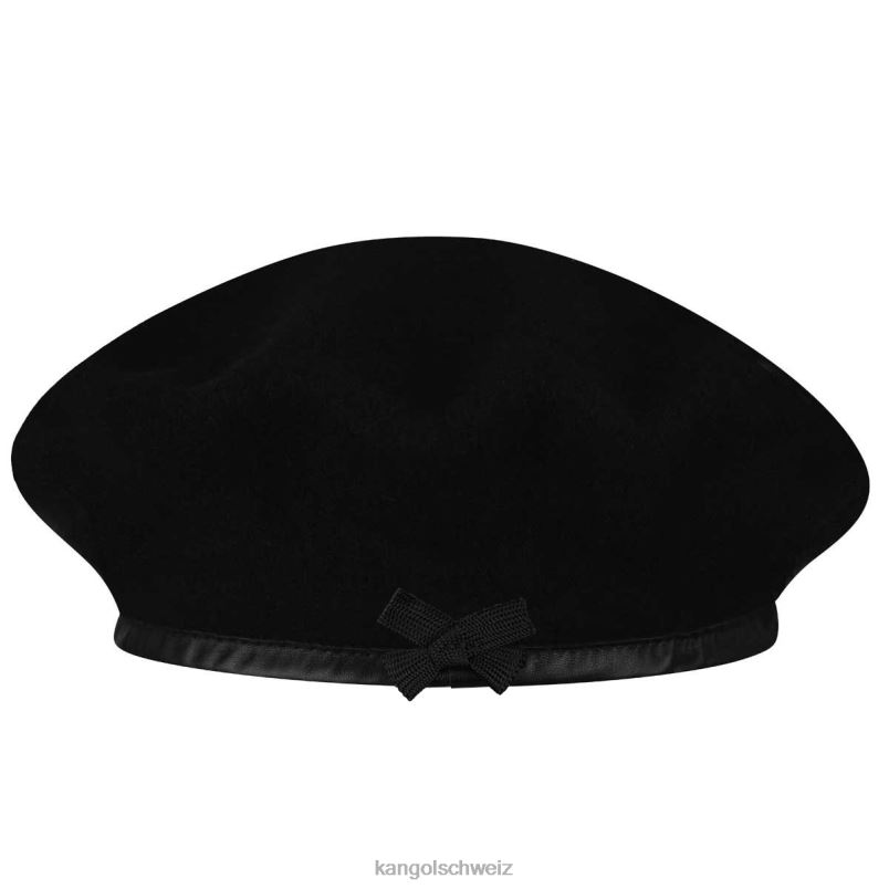 Baskenmütze aus Monty-Wolle Kangol Zubehör XL4T0430 unisex Schwarz