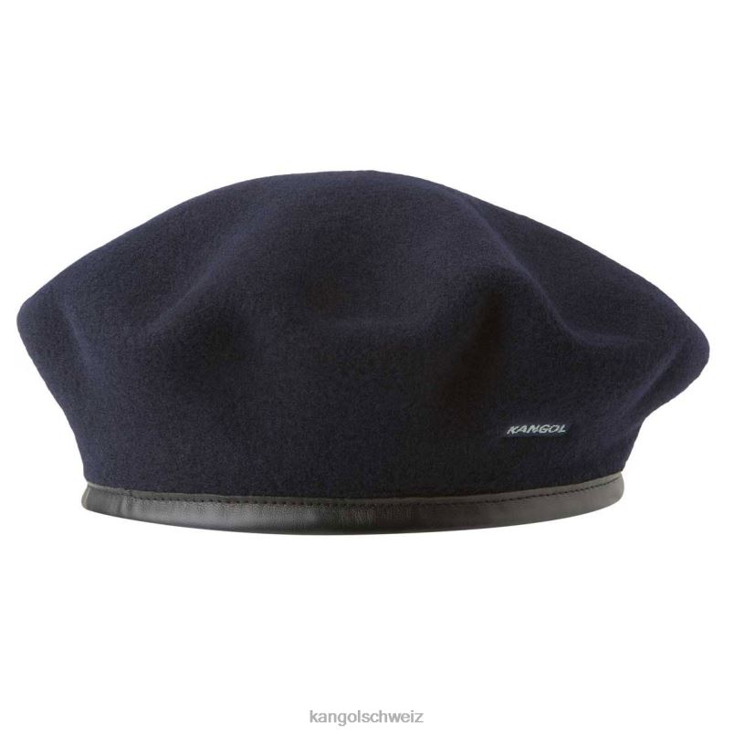 Baskenmütze aus Monty-Wolle Kangol Zubehör XL4T0431 unisex Dunkelblau