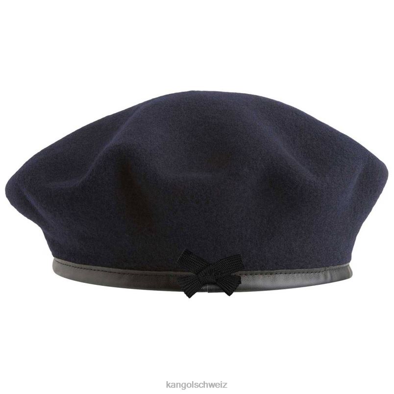 Baskenmütze aus Monty-Wolle Kangol Zubehör XL4T0431 unisex Dunkelblau