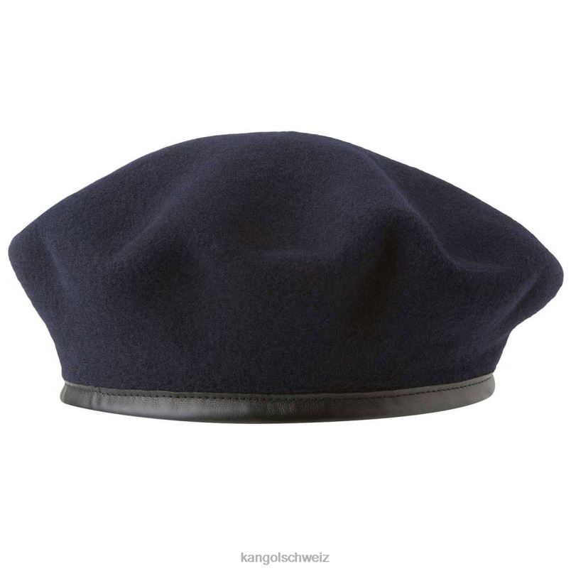 Baskenmütze aus Monty-Wolle Kangol Zubehör XL4T0431 unisex Dunkelblau